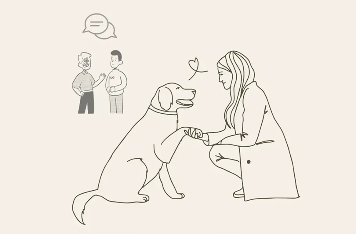 The Awkward Dog Conversation Pack fillable PDF guide